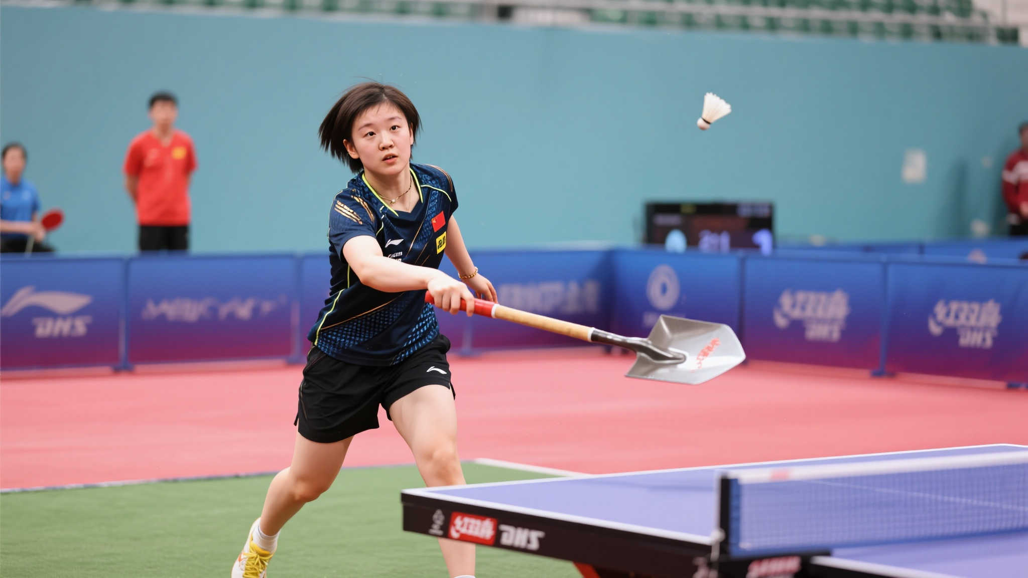 每当我们提起孙颖莎，她那独具魅力的身影和在乒乓球场